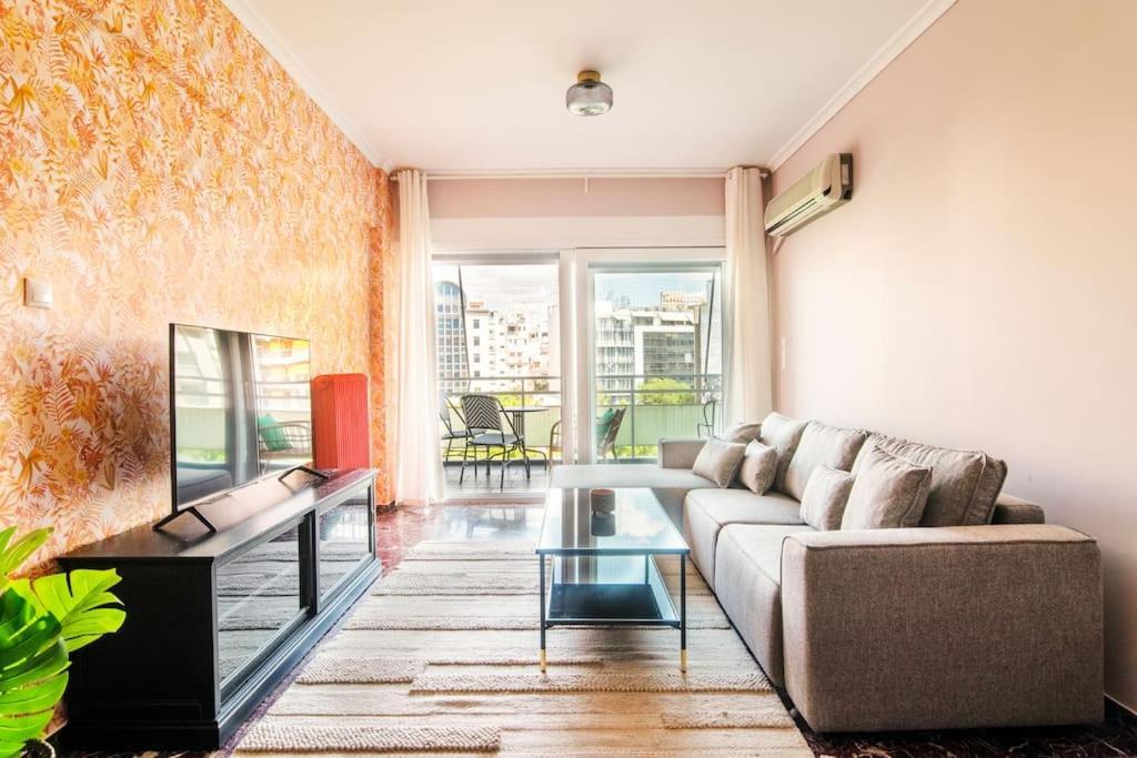 In The Shadow Of Acropolis - 2 Mins Walk To Metro Apartamento Atenas